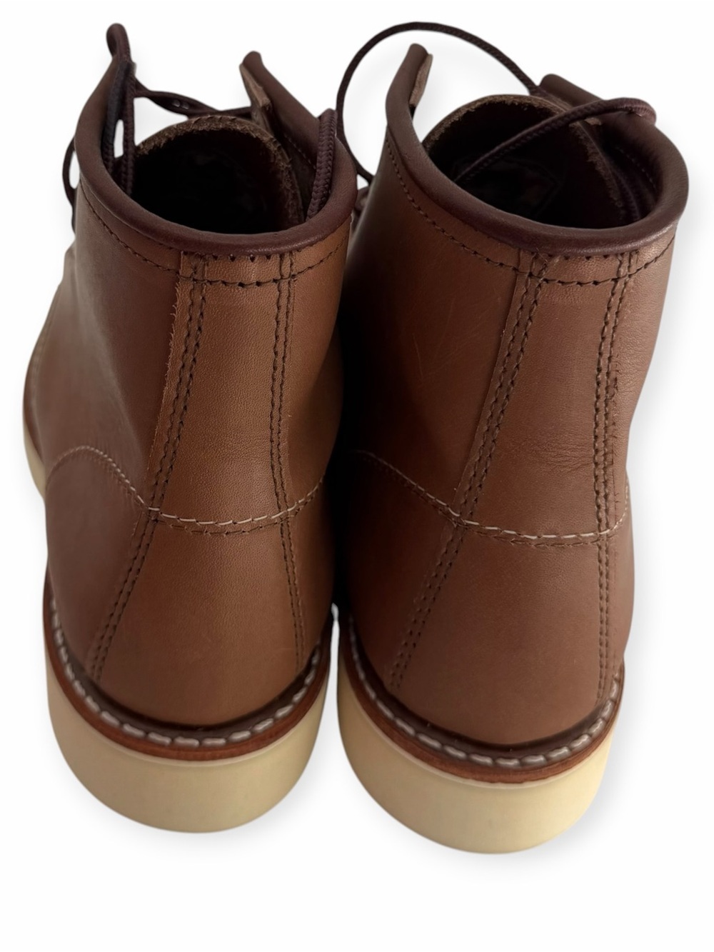NEW Redwing 3426 MOC TOE MOCHA ORO-IGINAL Moc Boots Brown Womens Size 7B $349 - Picture 8 of 8